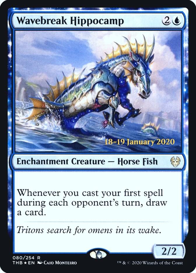 Wavebreak Hippocamp 80 card from Prerelease Cards