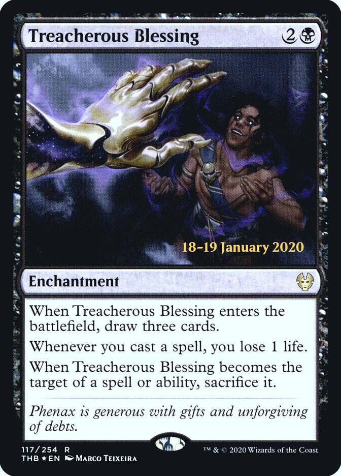 Treacherous Blessing 117 card from Prerelease Cards
