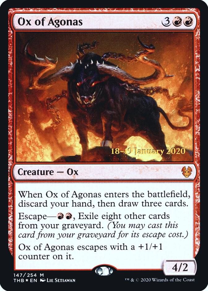 Ox of Agonas 147 card from Prerelease Cards