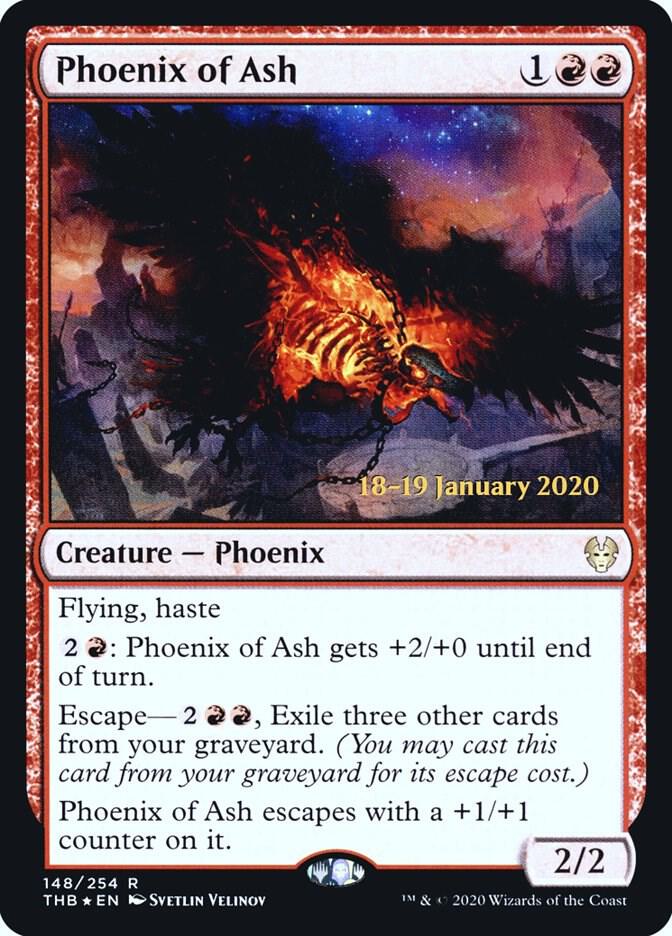 Phoenix of Ash 148 card from Prerelease Cards