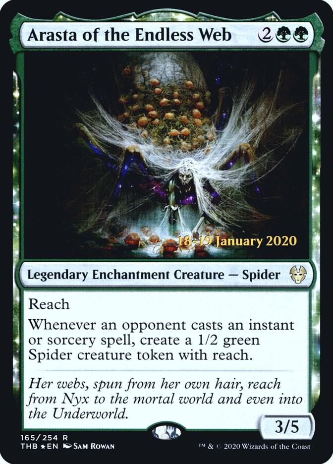 Arasta of the Endless Web 165 card from Prerelease Cards