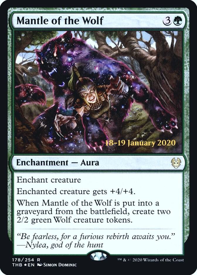 Mantle of the Wolf 178 card from Prerelease Cards