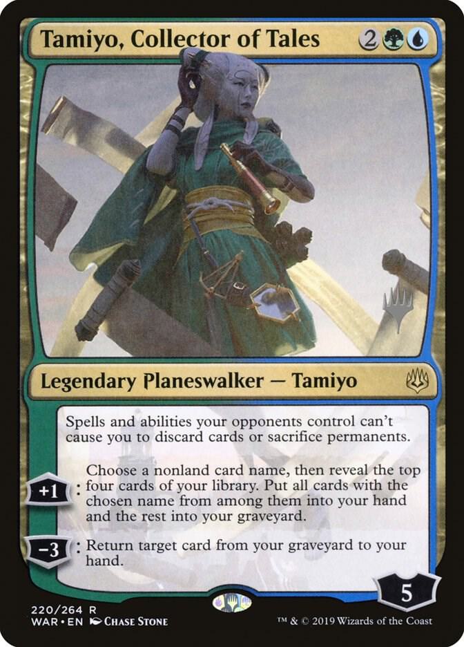 Tamiyo, Collector of Tales 220 card from Promo Pack: Theros Beyond Death