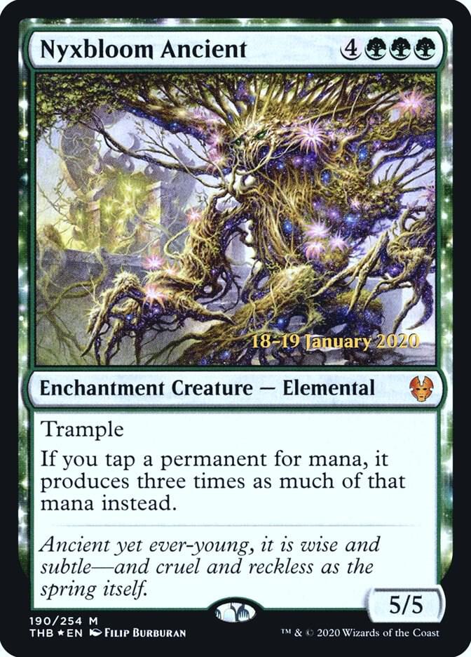 Nyxbloom Ancient 190 card from Prerelease Cards