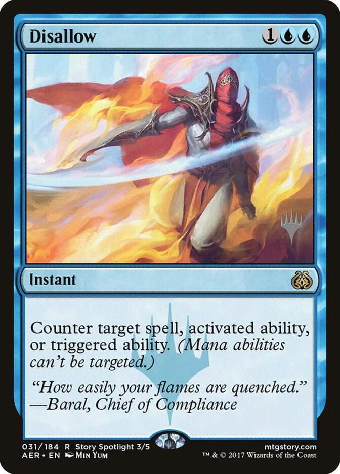 Disallow 31 card from Promo Pack: Theros Beyond Death