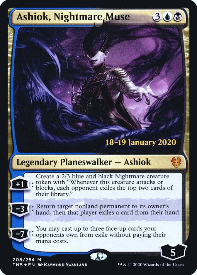 Ashiok, Nightmare Muse 208 card from Prerelease Cards