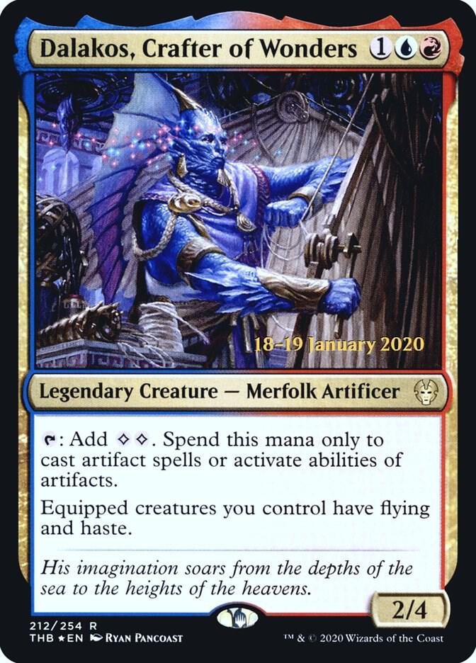 Dalakos, Crafter of Wonders 212 card from Prerelease Cards