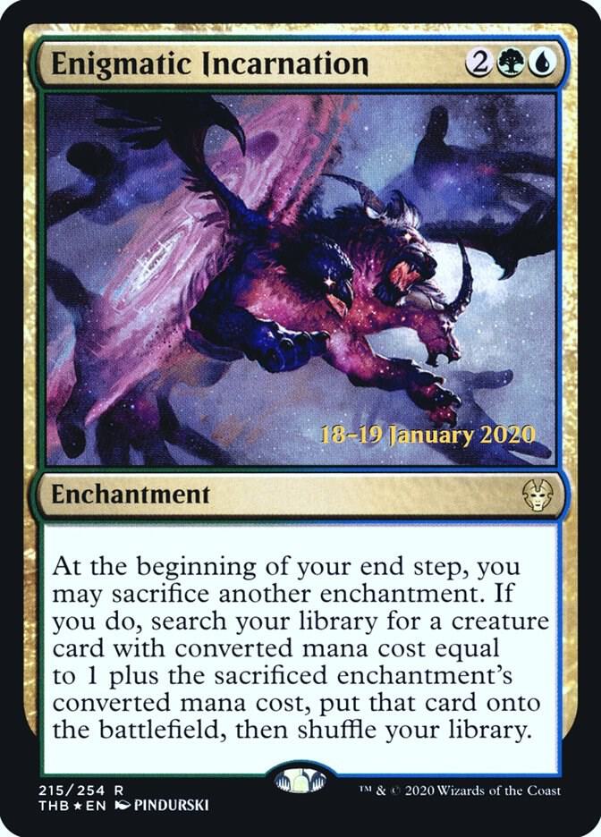 Enigmatic Incarnation 215 card from Prerelease Cards