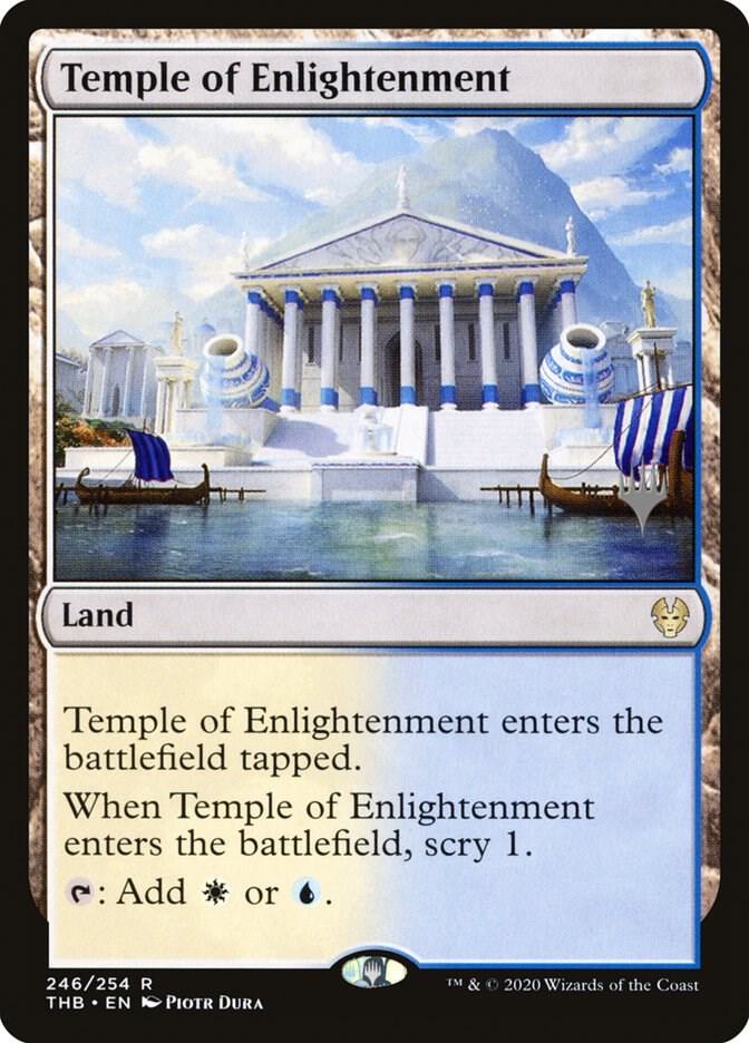 Temple of Enlightenment 246 card from Promo Pack: Theros Beyond Death