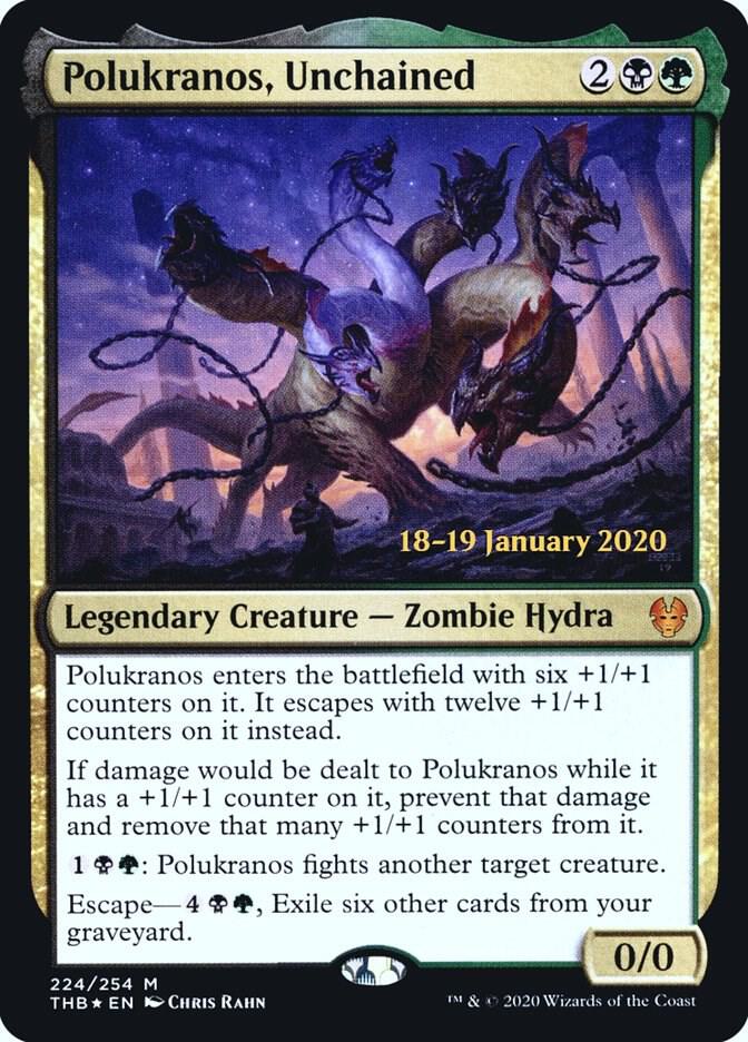 Polukranos, Unchained 224 card from Prerelease Cards