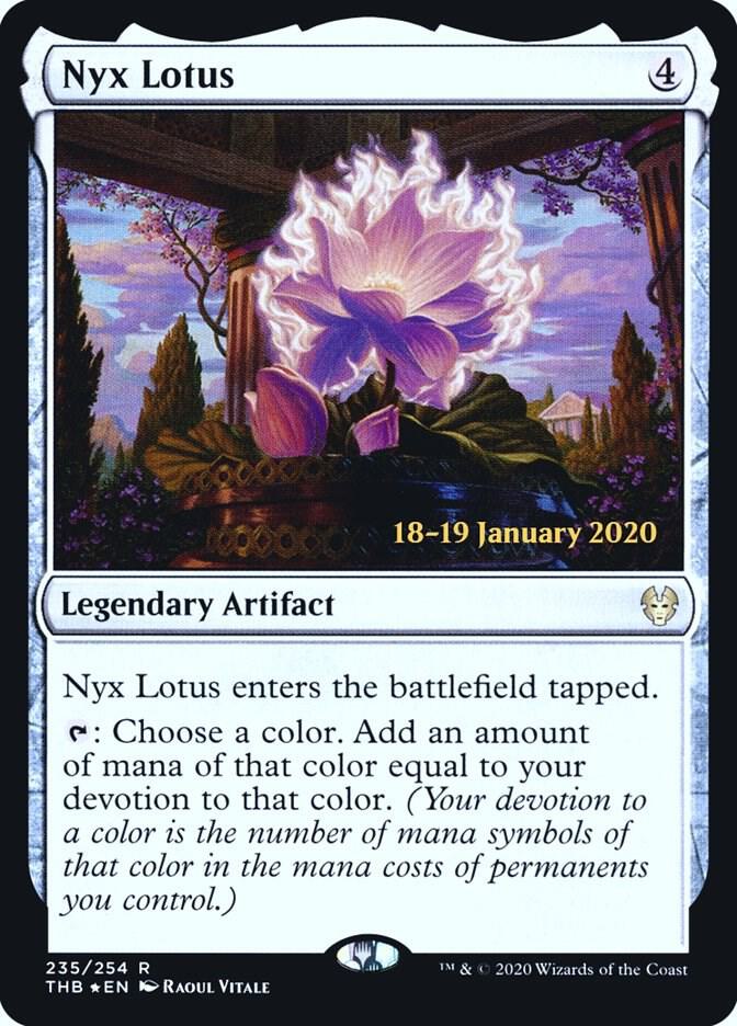 Nyx Lotus 235 card from Prerelease Cards
