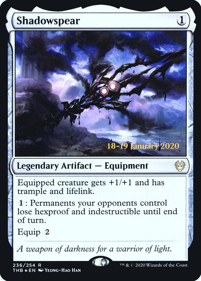Shadowspear 236 card from Prerelease Cards