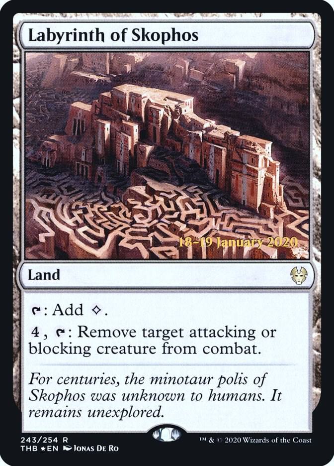Labyrinth of Skophos 243 card from Prerelease Cards