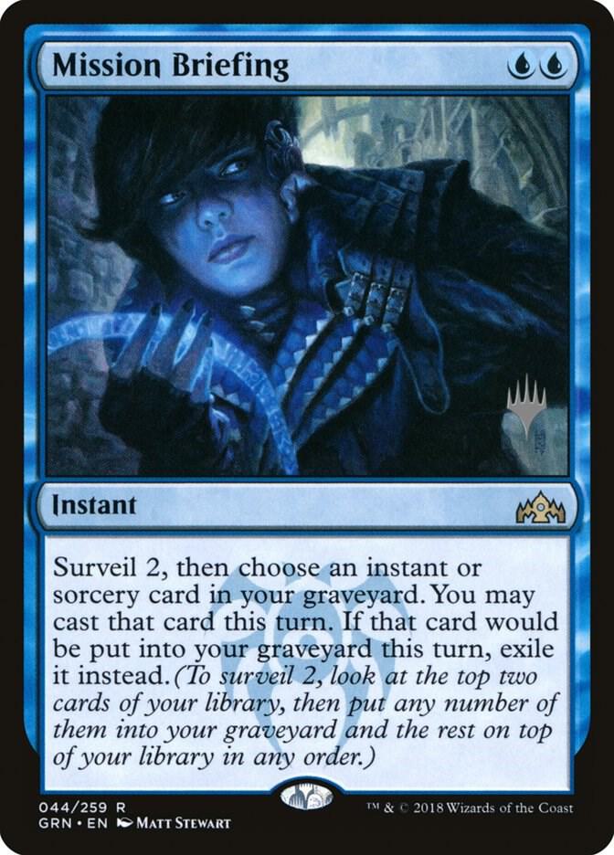 Mission Briefing 44 card from Promo Pack: Theros Beyond Death