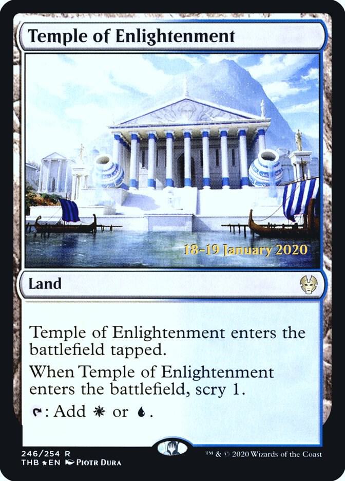 Temple of Enlightenment 246 card from Prerelease Cards