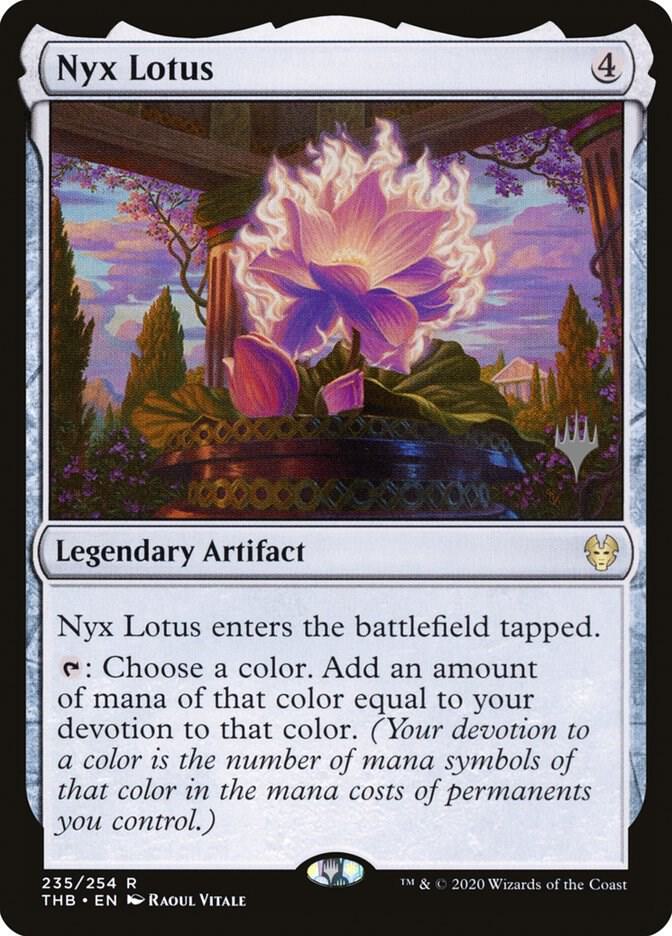 Nyx Lotus 235 card from Promo Pack: Theros Beyond Death