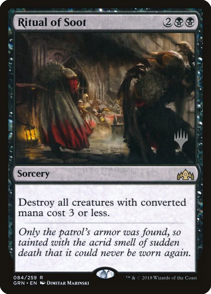 Ritual of Soot 84 card from Promo Pack: Theros Beyond Death