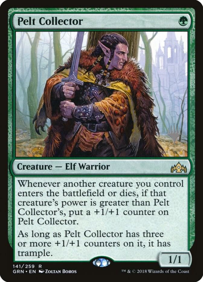 Pelt Collector 141 card from Promo Pack: Theros Beyond Death