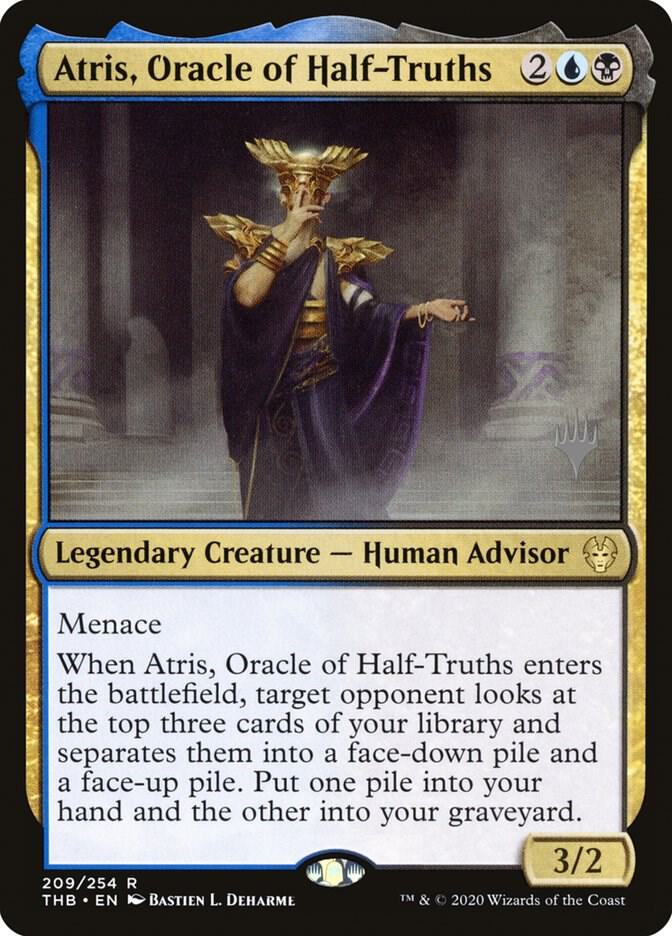 Atris, Oracle of Half-Truths 209 card from Promo Pack: Theros Beyond Death