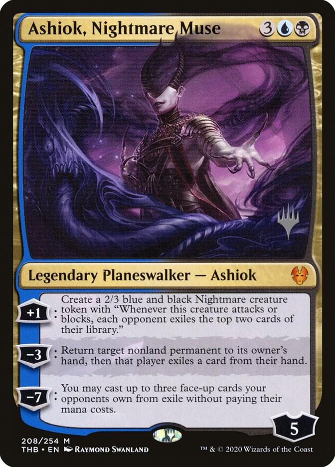 Ashiok, Nightmare Muse 208 card from Promo Pack: Theros Beyond Death