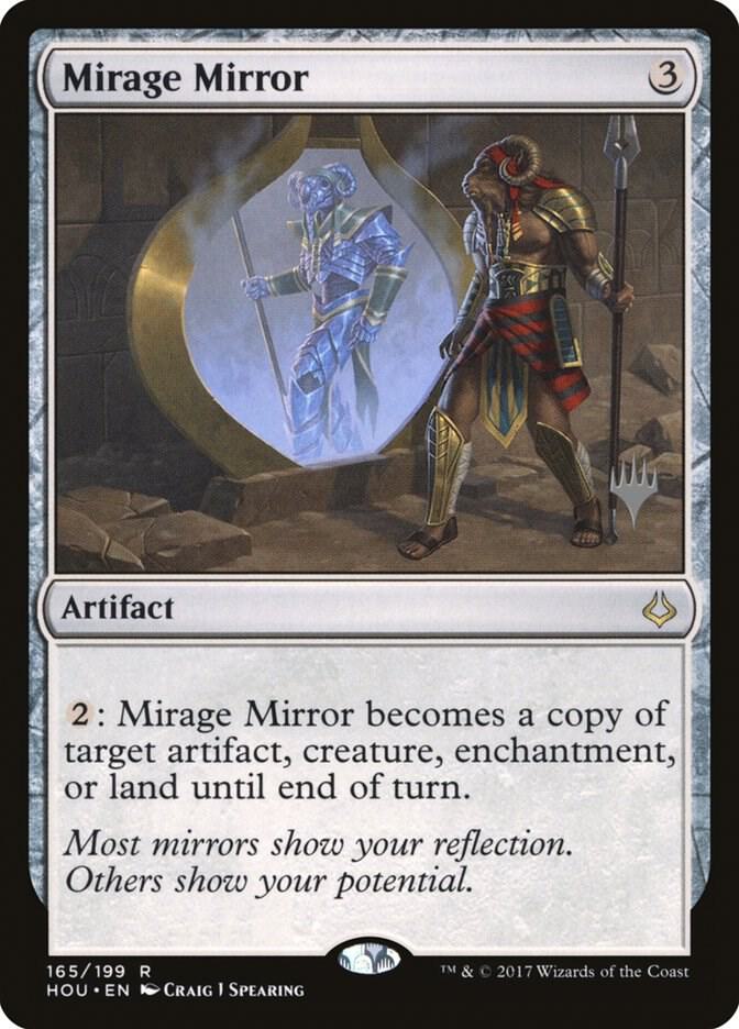 Mirage Mirror 165 card from Promo Pack: Theros Beyond Death