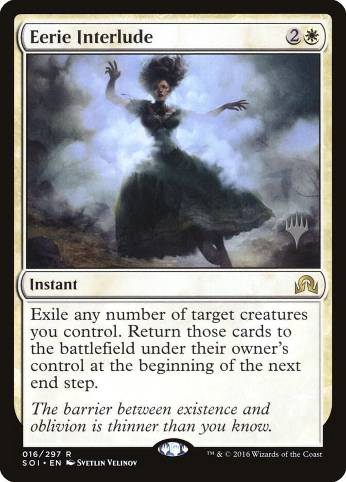 Eerie Interlude 16 card from Promo Pack: Theros Beyond Death