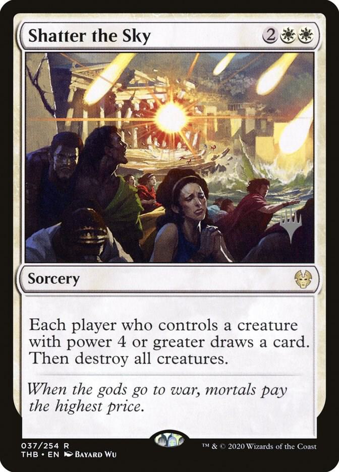 Shatter the Sky 37 card from Promo Pack: Theros Beyond Death