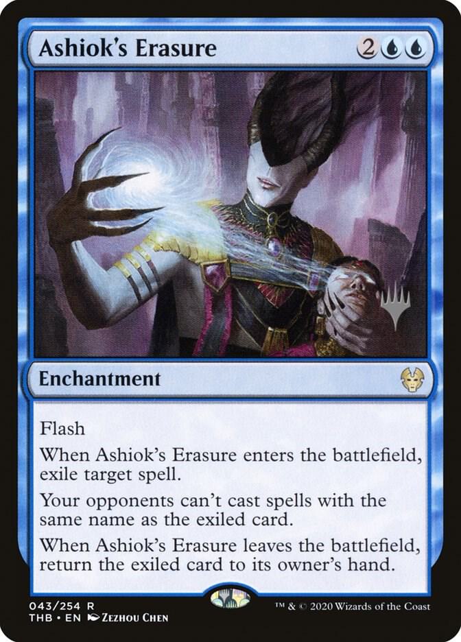 Ashiok's Erasure 43 card from Promo Pack: Theros Beyond Death