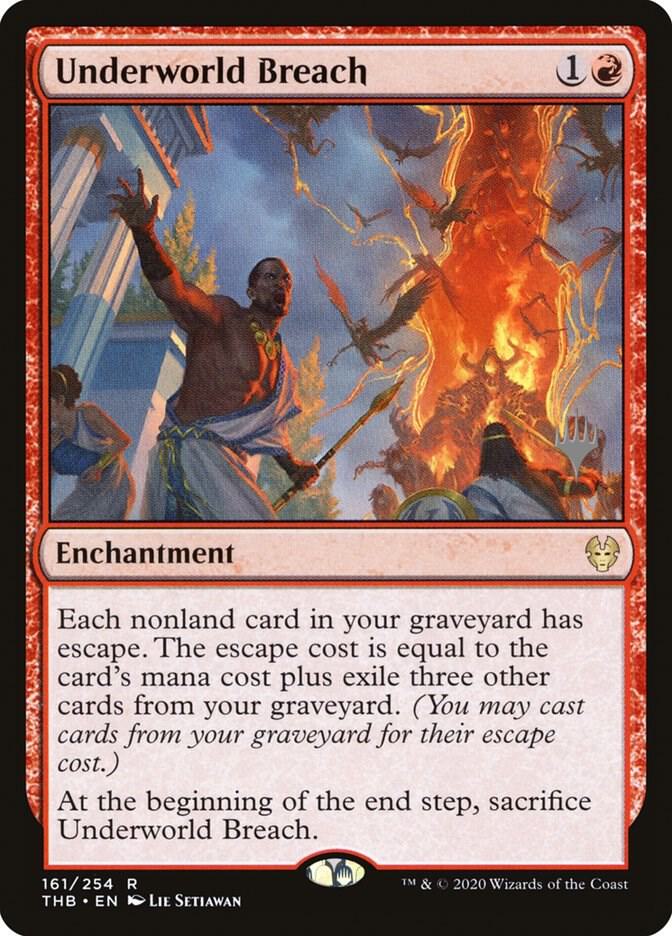 Underworld Breach 161 card from Promo Pack: Theros Beyond Death