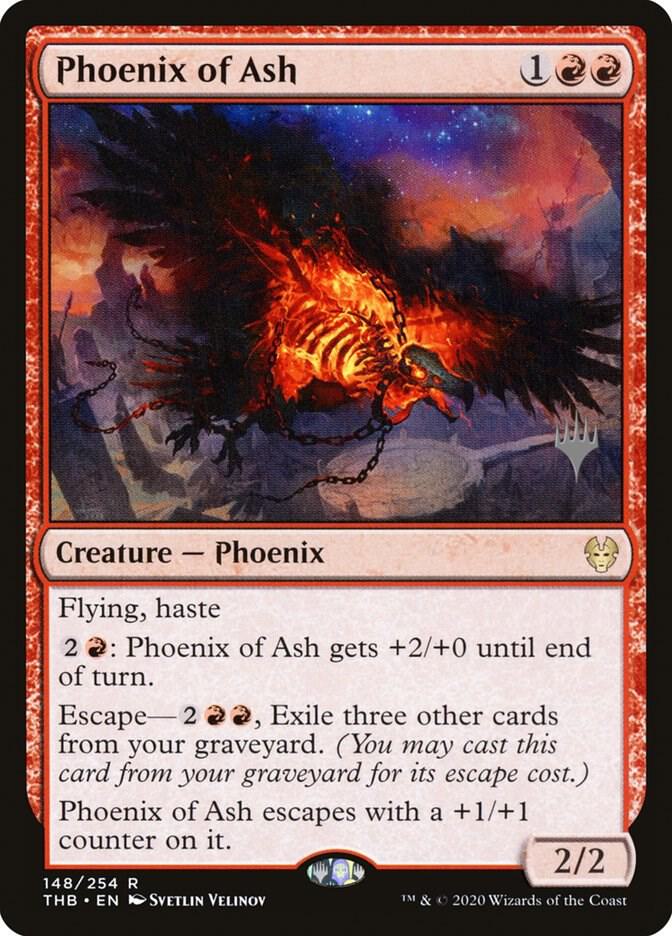 Phoenix of Ash 148 card from Promo Pack: Theros Beyond Death