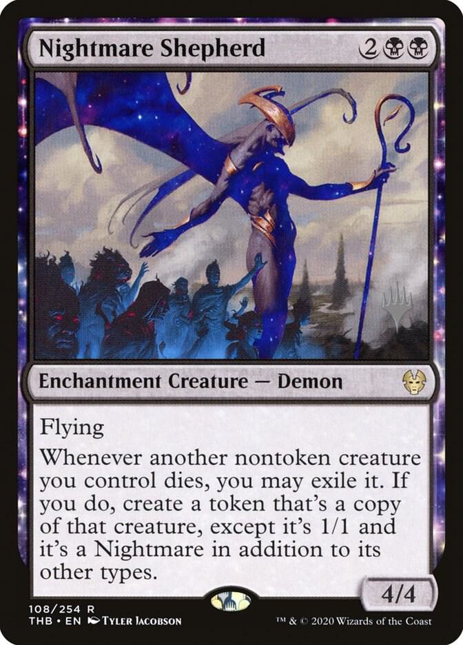 Nightmare Shepherd 108 card from Promo Pack: Theros Beyond Death