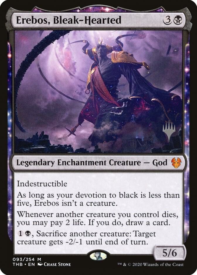 Erebos, Bleak-Hearted 93 card from Promo Pack: Theros Beyond Death