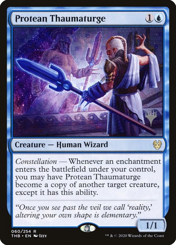 Protean Thaumaturge 60 card from Promo Pack: Theros Beyond Death