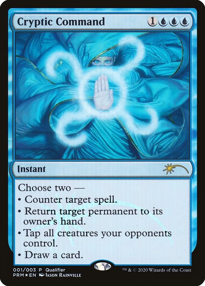 Cryptic Command 1 card from Pro Tour Promos