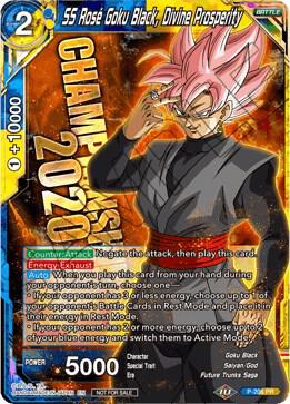 SS Rose Goku Black, Divine Prosperity P-206 card from Promotion Cards