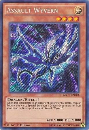 Assault Wyvern MVP1-ENS03 card from The Dark Side of Dimensions Movie Pack: Secret Edition