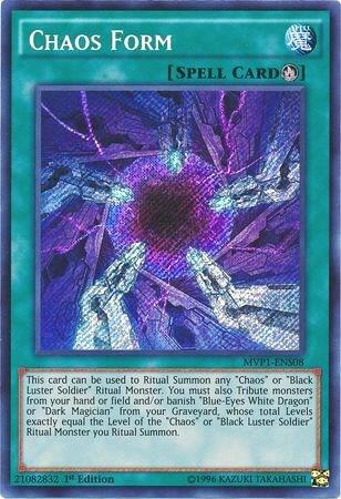 Chaos Form MVP1-ENS08 card from The Dark Side of Dimensions Movie Pack: Secret Edition