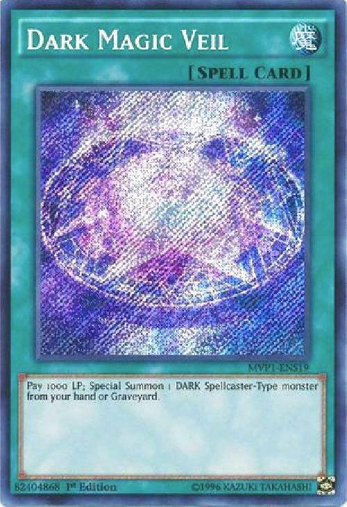 Dark Magic Veil MVP1-ENS19 card from The Dark Side of Dimensions Movie Pack: Secret Edition
