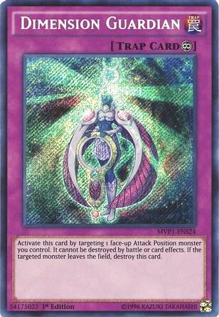 Dimension Guardian MVP1-ENS24 card from The Dark Side of Dimensions Movie Pack: Secret Edition