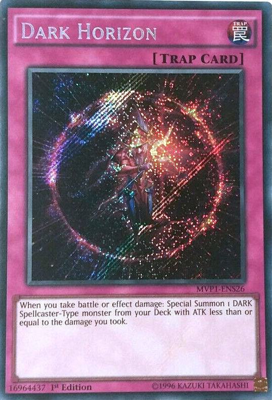 Dark Horizon MVP1-ENS26 card from The Dark Side of Dimensions Movie Pack: Secret Edition