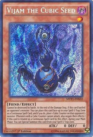 Vijam the Cubic Seed MVP1-ENS32 card from The Dark Side of Dimensions Movie Pack: Secret Edition
