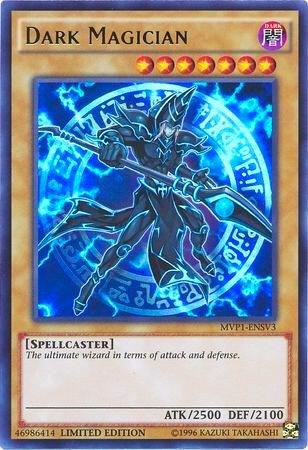 Dark Magician (UR) MVP1-ENSV3 card from The Dark Side of Dimensions Movie Pack: Secret Edition