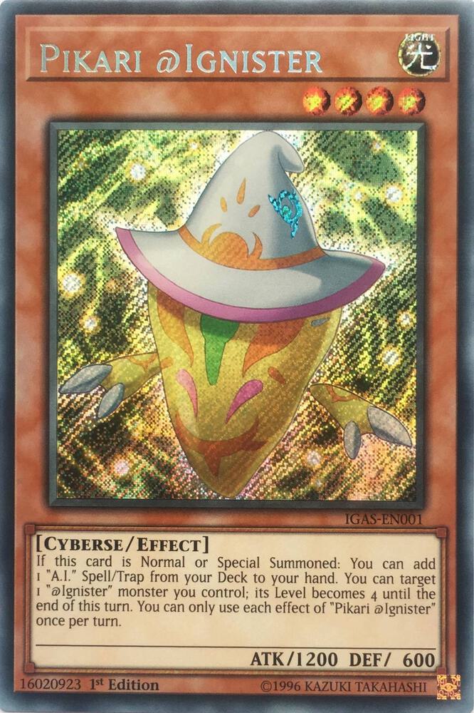 Pikari @Ignister IGAS-EN001 card from Ignition Assault