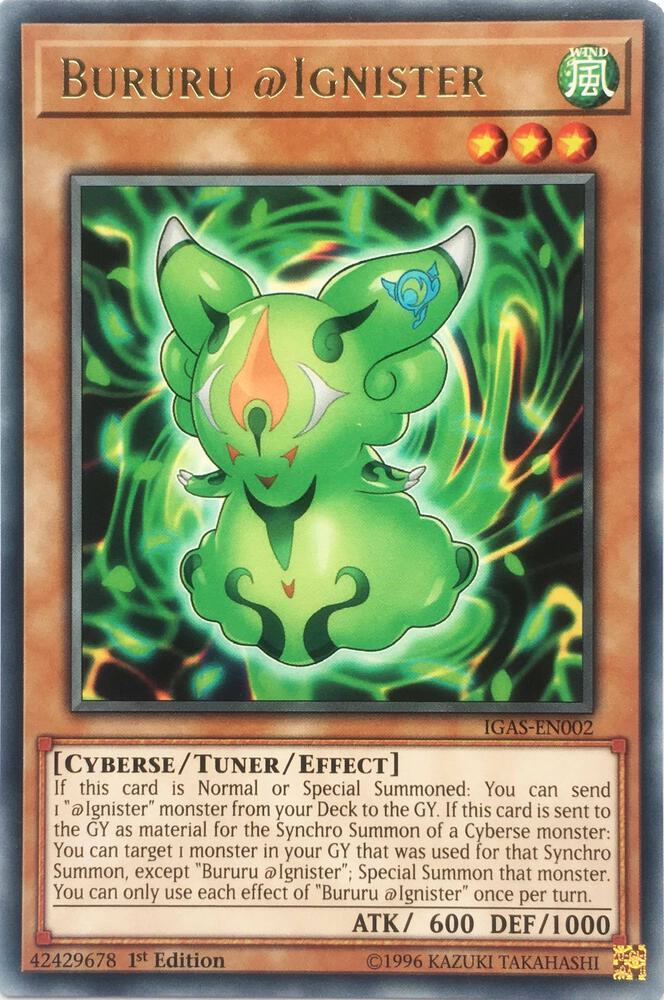 Bururu @Ignister IGAS-EN002 card from Ignition Assault
