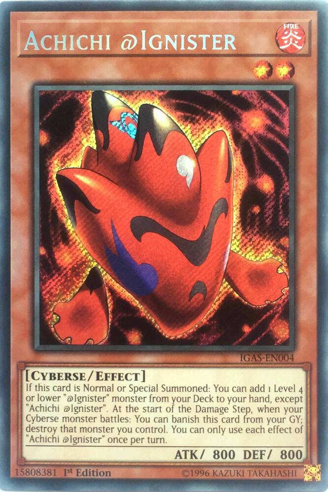 Achichi @Ignister IGAS-EN004 card from Ignition Assault