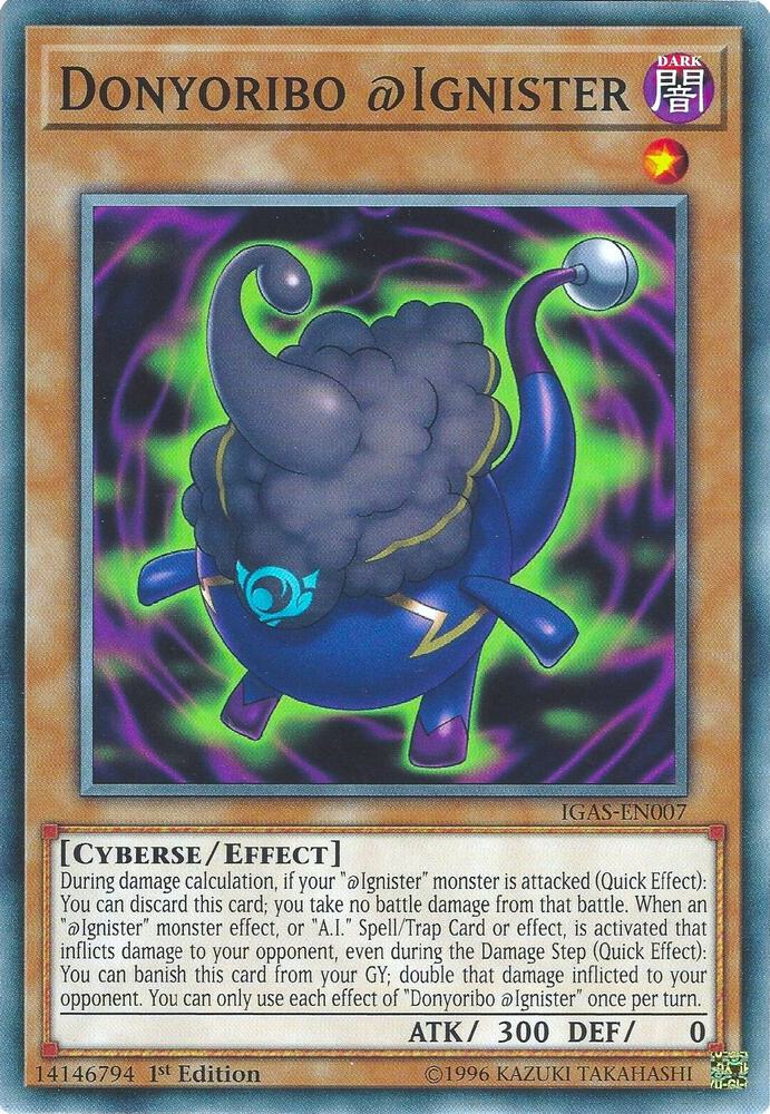 Donyoribo @Ignister IGAS-EN007 card from Ignition Assault