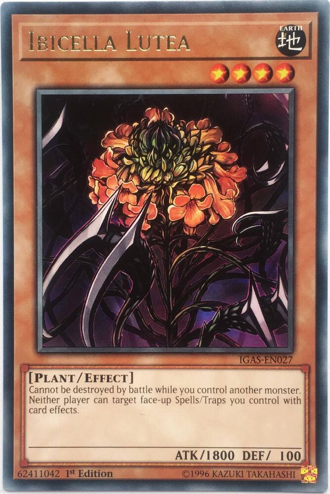 Ibicella Lutea IGAS-EN027 card from Ignition Assault