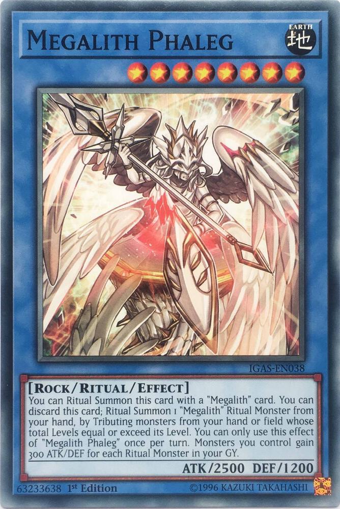 Megalith Phaleg IGAS-EN038 card from Ignition Assault