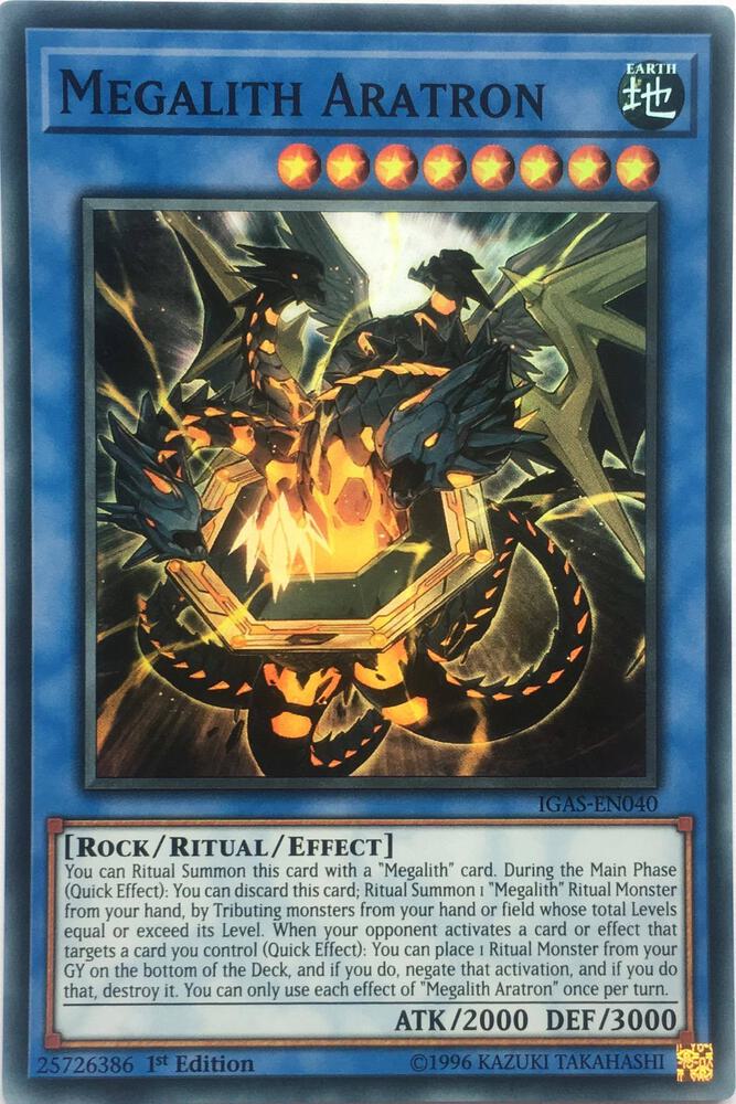 Megalith Aratron IGAS-EN040 card from Ignition Assault