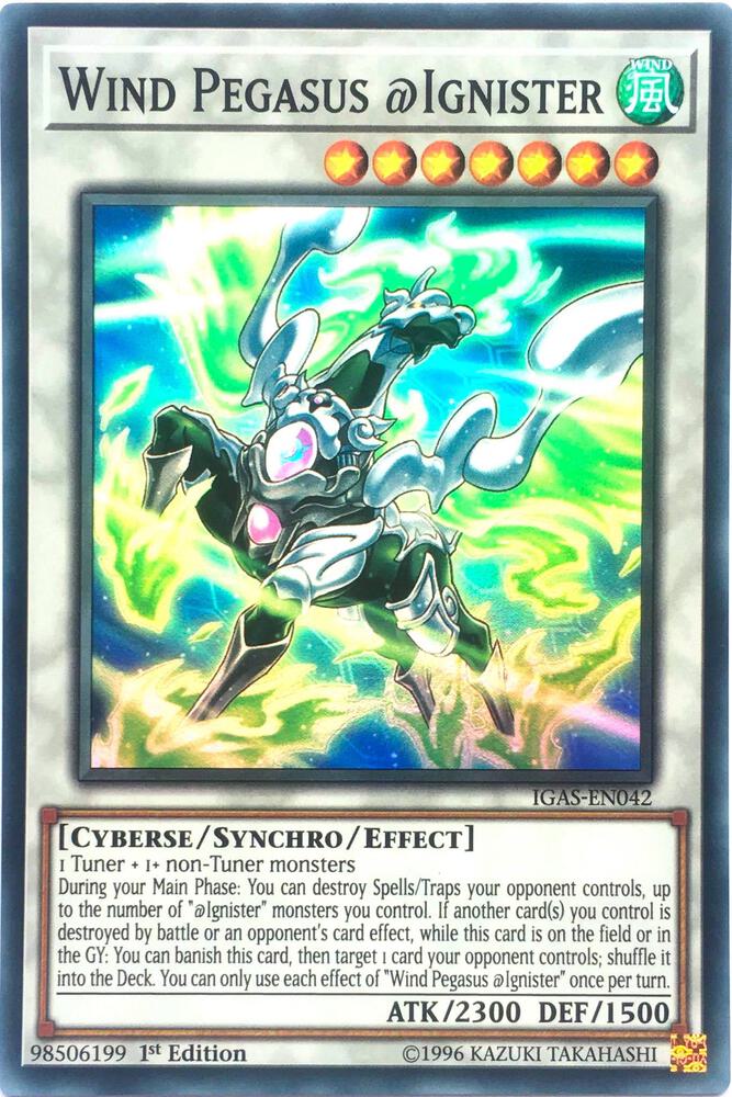 Wind Pegasus @Ignister IGAS-EN042 card from Ignition Assault